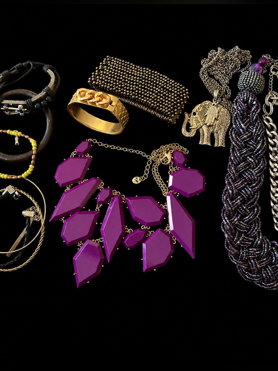 Jewelry - Jewelry lot bundle beaded handmade napier vintage rhinestones elephant Necklace